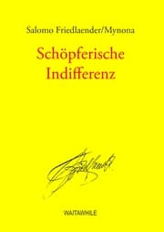 Cover von Schöpferische Indifferenz