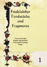 Cover von Fredelsloher Fundstücke und Fragmente