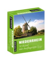 Cover von Niederrhein - 50 Rätsel mit Ausflugstipps
