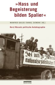 Cover von 'Hass und Begeisterung bilden Spalier'