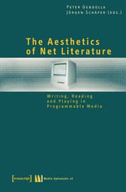 Cover von The Aesthetics of Net Literature