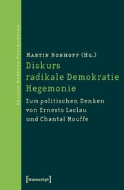 Cover von Diskurs - radikale Demokratie - Hegemonie