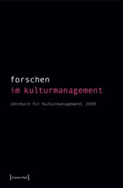 Cover von Forschen im Kulturmanagement