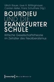 Cover von Bourdieu und die Frankfurter Schule