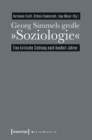 Cover von Georg Simmels große »Soziologie«