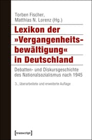 Cover von Lexikon der »Vergangenheitsbewältigung« in Deutschland