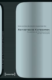 Cover von Ästhetische Kategorien