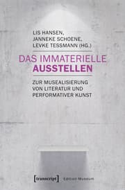 Cover von Das Immaterielle ausstellen