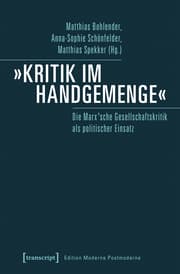 Cover von »Kritik im Handgemenge«