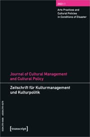 Cover von Journal of Cultural Management and Cultural Policy/Zeitschrift für Kulturmanagement und Kulturpolitik
