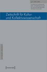 Cover von Zeitschrift für Kultur- und Kollektivwissenschaft