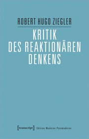 Cover von Kritik des reaktionären Denkens