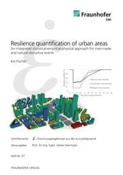 Cover von Resilience quantification of urban areas