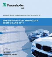 Cover von Marktpreisspiegel Mietwagen Deutschland 2019.