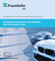 Cover von Marktpreisspiegel Mietwagen Deutschland 2020.