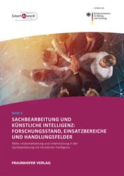 Cover von Sachbearbeitung und Künstliche Intelligenz: Forschungsstand, Einsatzbereiche und Handlungsfelder.