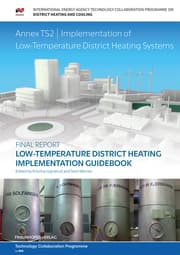 Cover von Low-Temperature District Heating Implementation Guidebook.