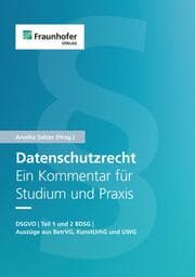 Cover von Datenschutzrecht. Ein Kommentar für Studium und Praxis.