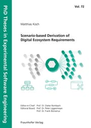 Cover von Scenario-based Derivation of Digital Ecosystem Requirements.