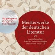 Cover von Meisterwerke der deutschen Literatur