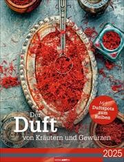 Cover von Der Duft von Kräutern und Gewürzen Kalender 2025