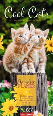 Cover von Cool Cats Familienplaner 2027