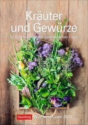 Cover von Kräuter und Gewürze Wochenplaner 2025