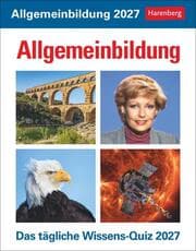 Cover von Allgemeinbildung Tagesabreißkalender 2027 - Das tägliche Wissens-Quiz