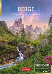 Cover von Berge Wochenplaner 2027 - 53 faszinierende Fotografien