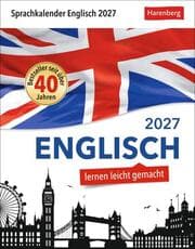 Cover von Englisch Sprachkalender 2027 - lernen leicht gemacht