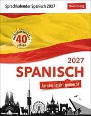 Cover von Spanisch Sprachkalender 2027 - lernen leicht gemacht