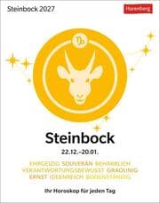 Cover von Steinbock Sternzeichenkalender 2027