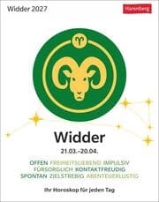 Cover von Widder Sternzeichenkalender 2027