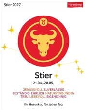 Cover von Stier Sternzeichenkalender 2027