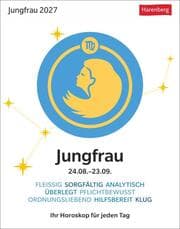 Cover von Jungfrau Sternzeichenkalender 2027 - Ihr Horoskop für jeden Tag
