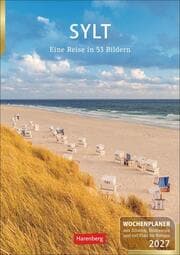 Cover von Sylt Wochenplaner 2027 - Eine Reise in 53 Bildern