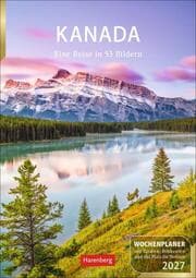 Cover von Kanada Wochenplaner 2027 - Eine Reise in 53 Bildern
