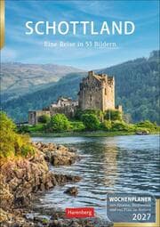Cover von Schottland Wochenplaner 2027 - Eine Reise in 53 Bildern