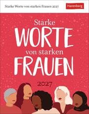 Cover von Starke Worte von starken Frauen Tagesabreißkalender 2027