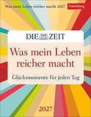 Cover von Was mein Leben reicher macht Tagesabreißkalender 2027