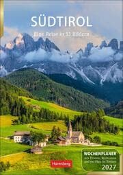 Cover von Südtirol Wochenplaner 2027 - Eine Reise in 53 Bildern