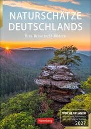 Cover von Naturschätze Deutschlands Wochenplaner 2027 - Eine Reise in 53 Bildern