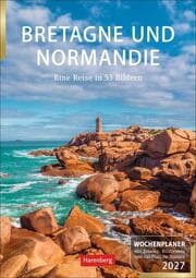 Cover von Bretagne und Normandie Wochenplaner 2027 - Eine Reise in 53 Bildern