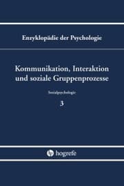 Cover von Kommunikation, Interaktion und soziale Gruppenprozesse