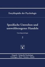 Cover von Spezifische Umwelten und umweltbezogenes Handeln