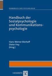 Cover von Handbuch der Sozialpsychologie und Kommunikationspsychologie