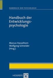 Cover von Handbuch der Entwicklungspsychologie