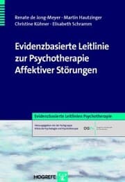 Cover von Evidenzbasierte Leitlinie zur Psychotherapie Affektiver Störungen