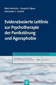 Cover von Evidenzbasierte Leitlinie zur Psychotherapie der Panikstörung und Agoraphobie
