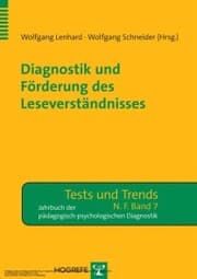Cover von Diagnostik und Förderung des Leseverständnisses